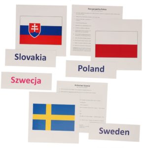bity inteligencji Polska sąsiedzi flagi państwa europejskie metoda Domana dr Czerska